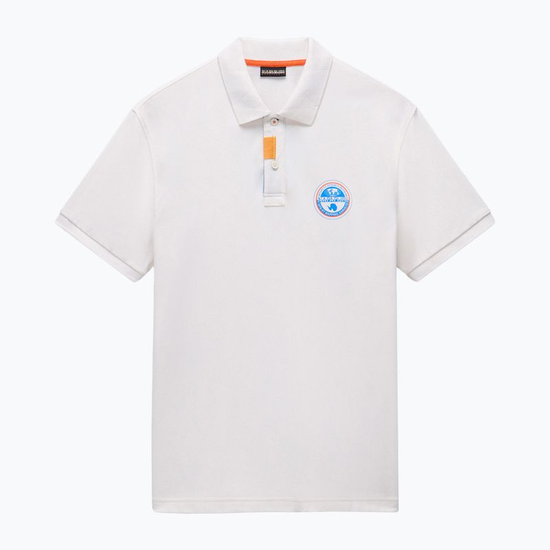 Polohemd Herren Napapijri E-Clanis white whisper 4