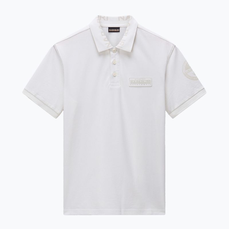 Polohemd Herren Napapijri E-Amundsen 1 white heron