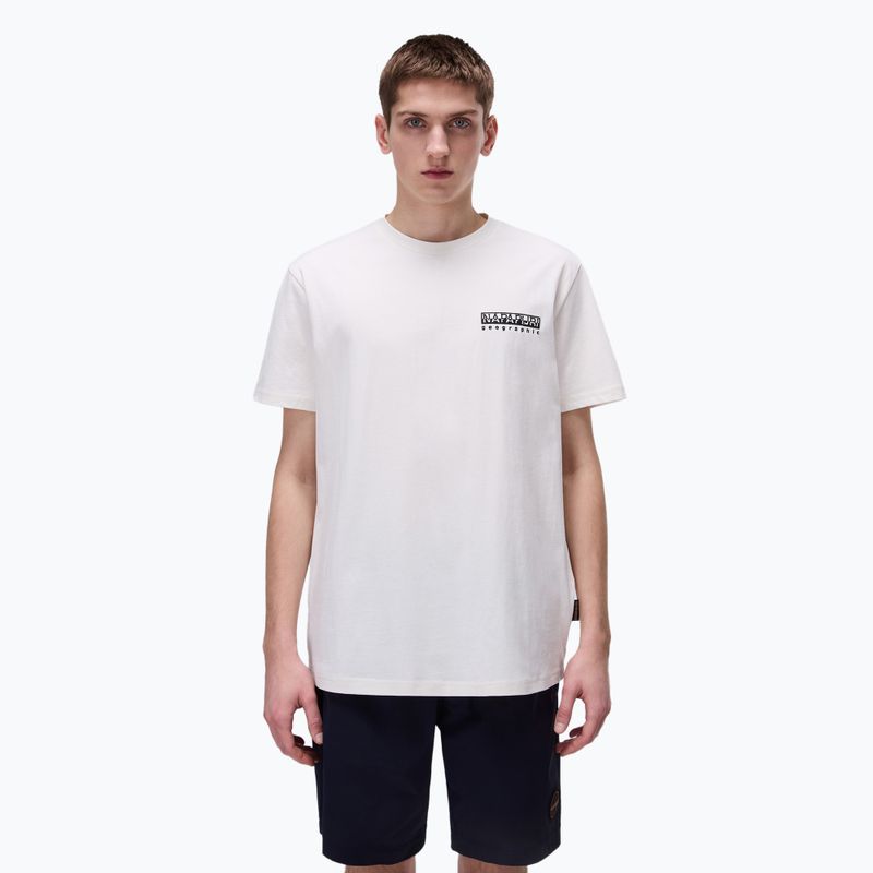 Shirt Herren Napapijri S-Vignonil Back white whisper