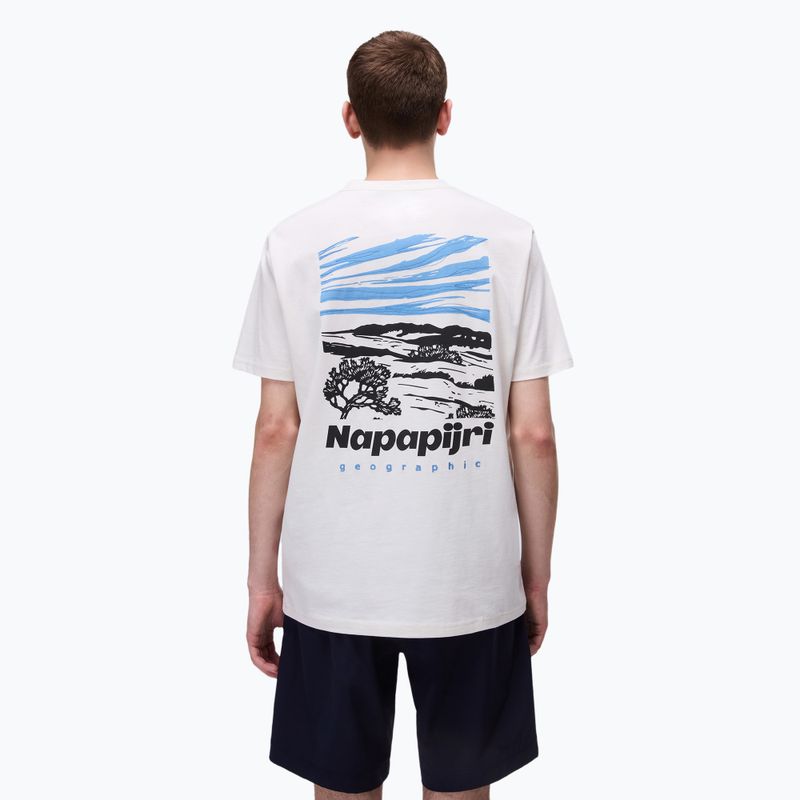 Shirt Herren Napapijri S-Vignonil Back white whisper 2