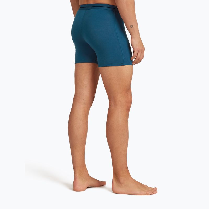 Thermo-Boxershorts für Männer icebreaker Anatomica atlantis 4