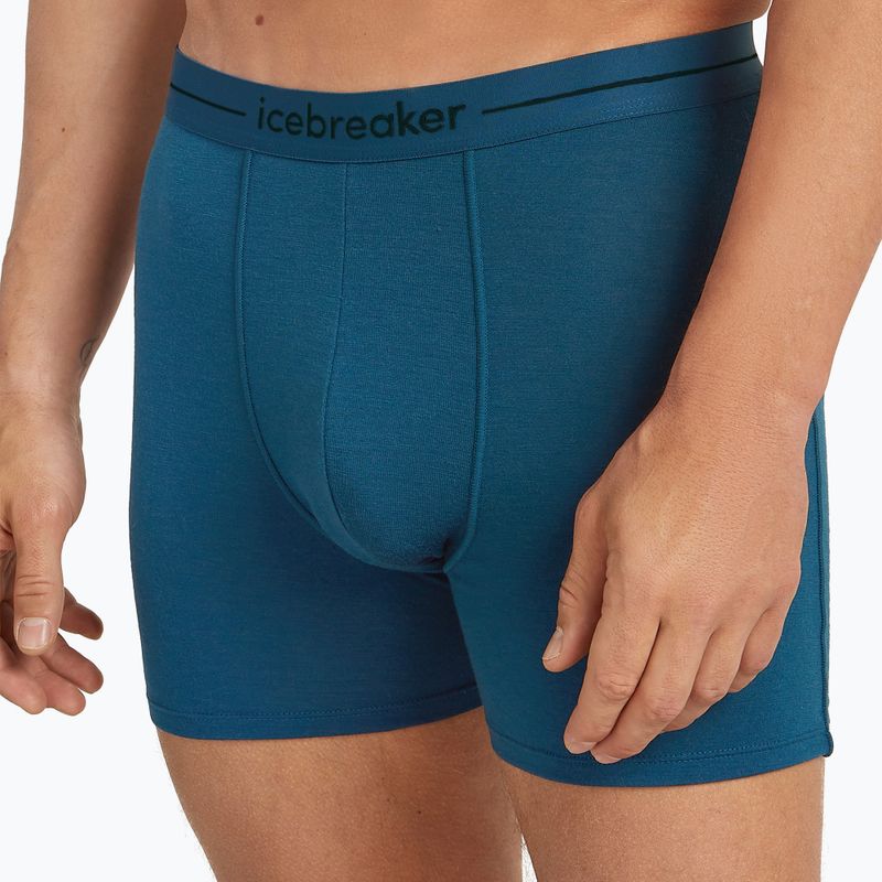 Thermo-Boxershorts für Männer icebreaker Anatomica atlantis 5