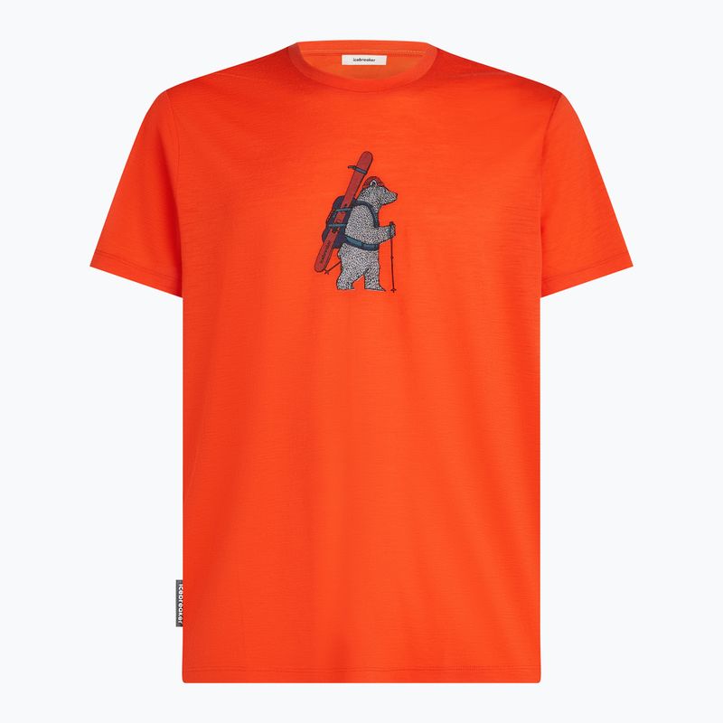 Herren-T-Shirt icebreaker Merino 150 Tech Lite Bear Tour fervid 7