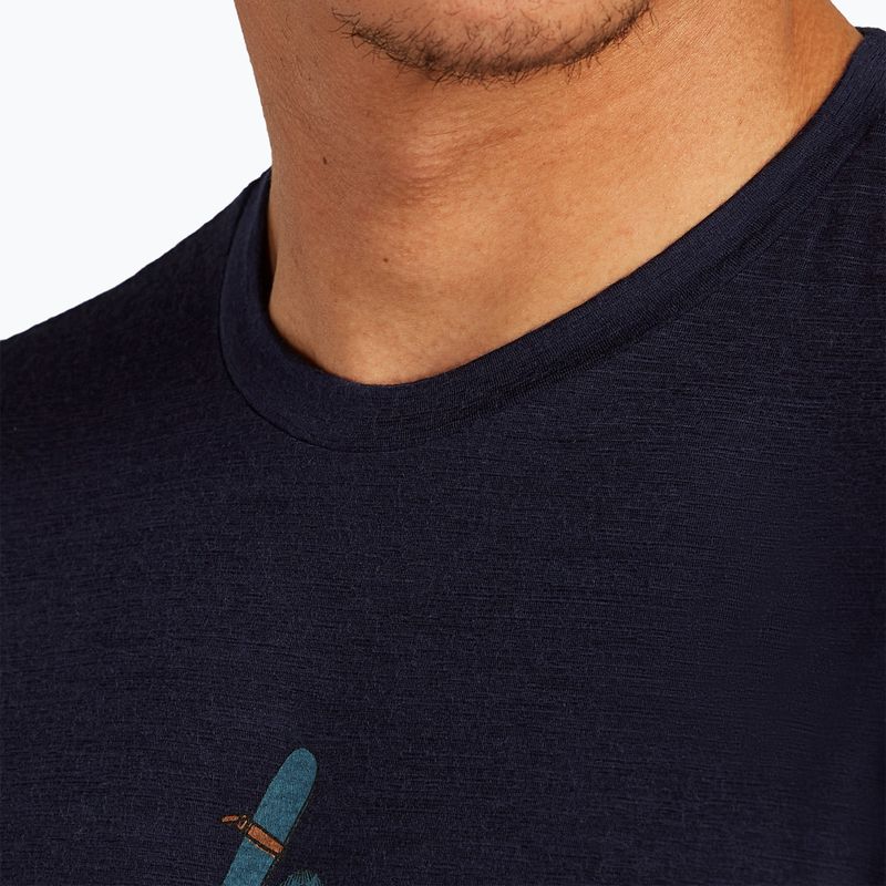 Herren-T-Shirt icebreaker Merino 150 Tech Lite Bear Tour midnight navy 6
