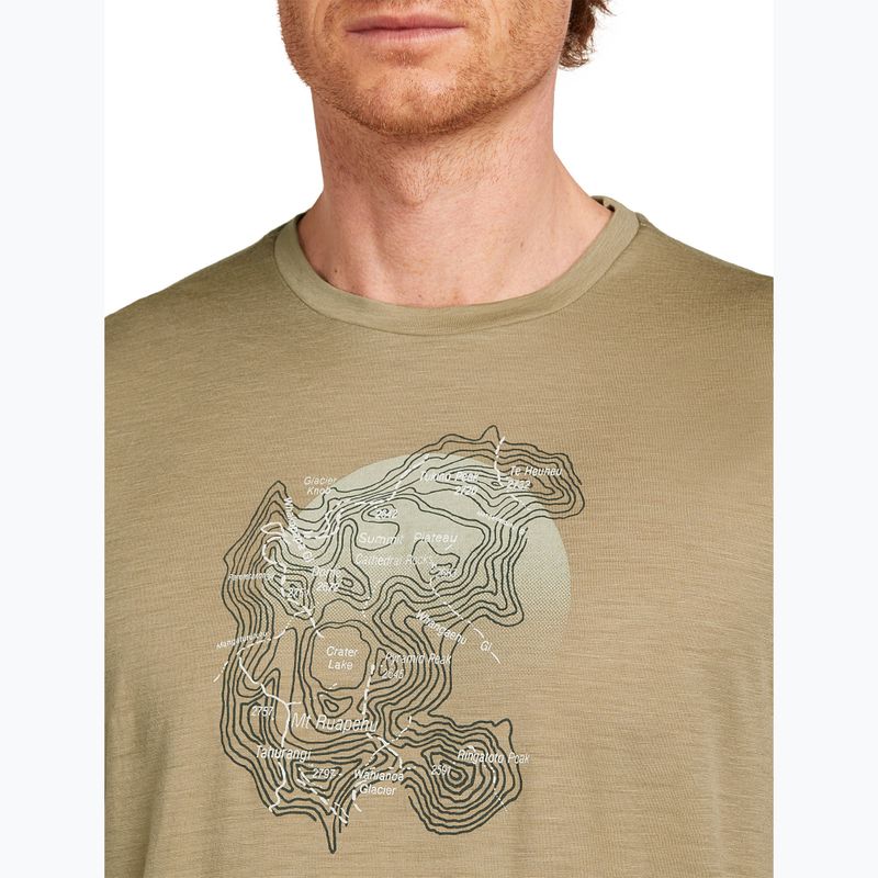 Shirt Herren icebreaker Merino 150 Tech Lite Ruapehu Round flagstone 4