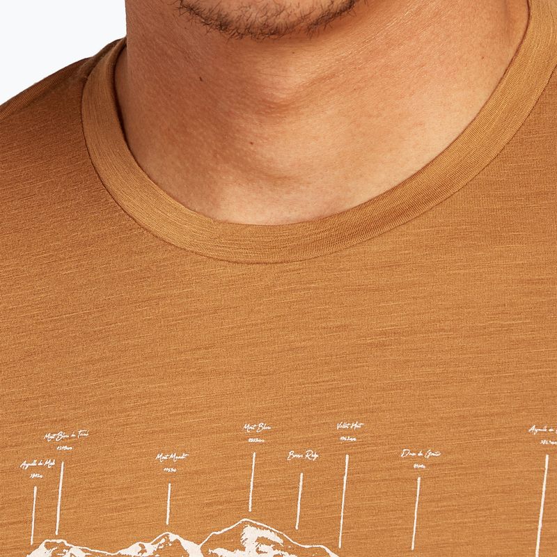 Shirt Herren icebreaker Merino 150 Tech Lite The Peaks trail 6