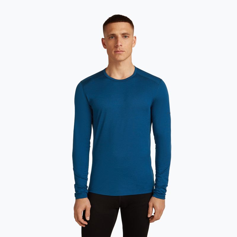 Icebreaker 200 Oasis Crewe Thermo-Longsleeve atlantis für Herren