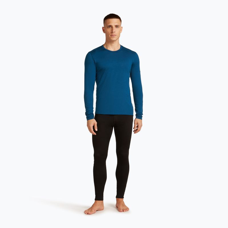 Icebreaker 200 Oasis Crewe Thermo-Longsleeve atlantis für Herren 2