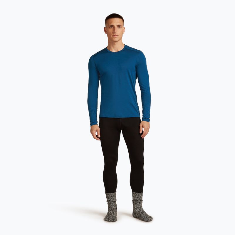 Icebreaker 200 Oasis Crewe Thermo-Longsleeve atlantis für Herren 4