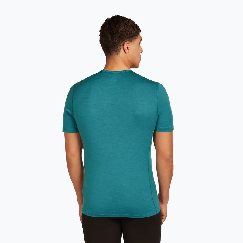 Funktionsshirt Herren Icebreaker 200 Oasis Crewe topaz 2