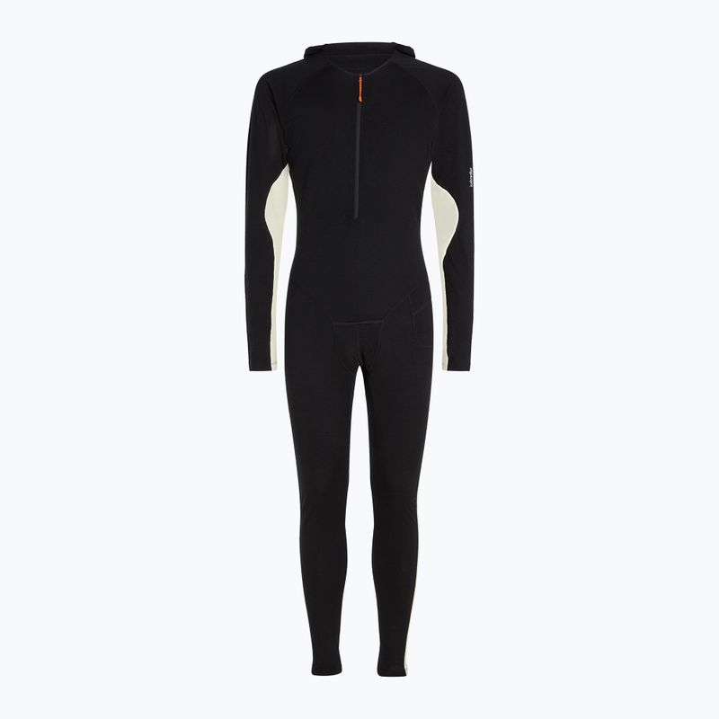 Herren Thermo-Overall Icebreaker Merino 200 Oasis+ schwarz/ungefärbt/cb