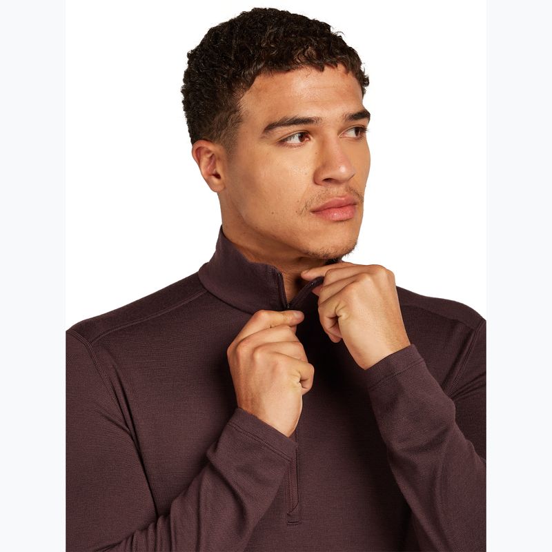 Thermoaktiv Hoodie Sweatshirt Herren icebreaker 260 Tech LS Half Zip java 4