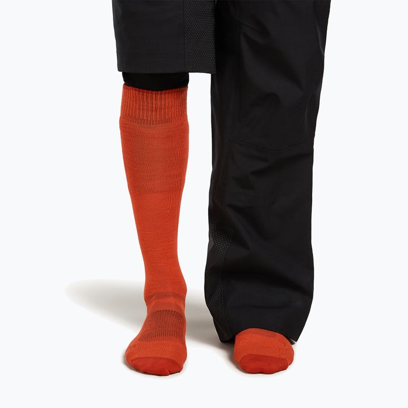 Skisocken Herren icebreaker Merino Ski+ Ultralight OTC fervid/agate 4