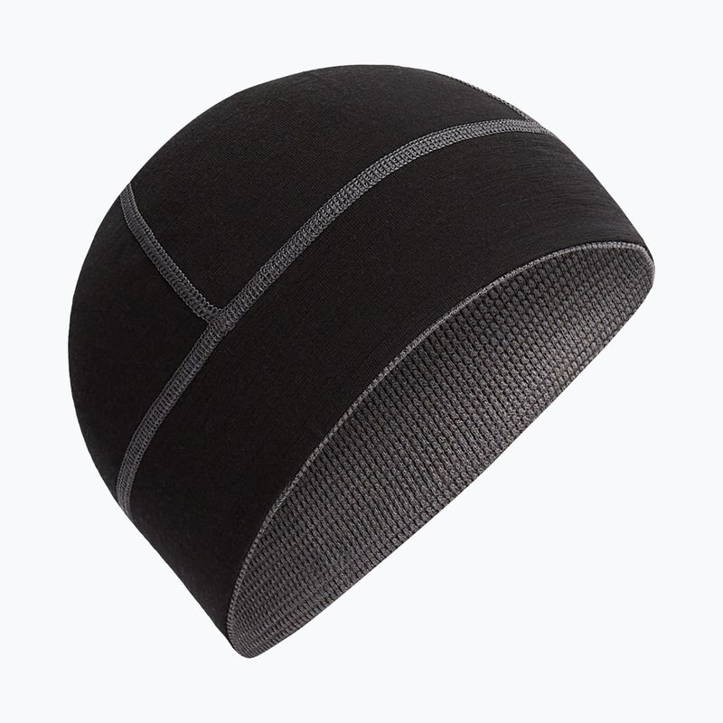 Wintermütze icebreaker Merino 260 Waffle Reversible Beanie obsidian/schwarz 2