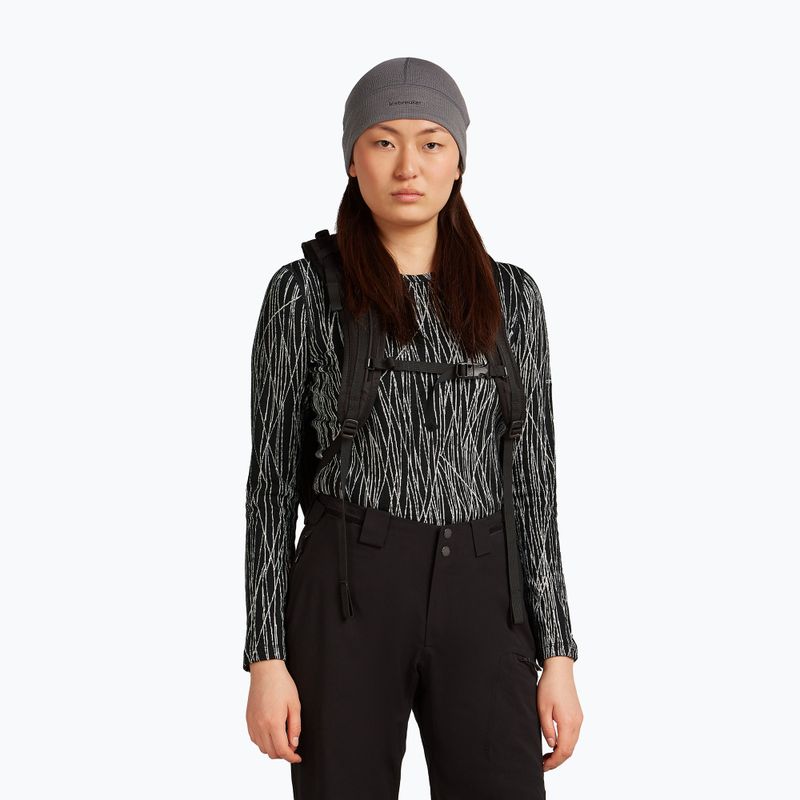 Wintermütze icebreaker Merino 260 Waffle Reversible Beanie obsidian/schwarz 5