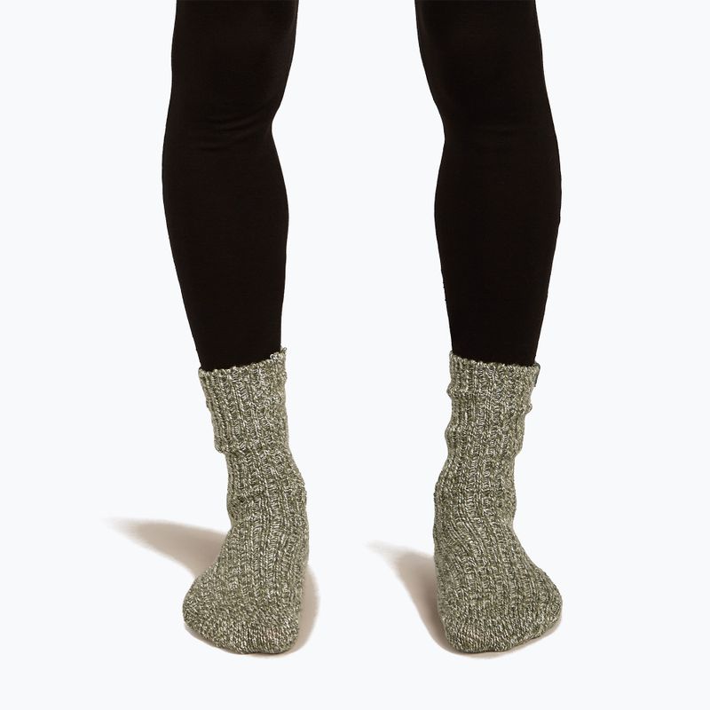 Skisocken Icebreaker Merino Ski Lodge Crew loden/lichen/chalk 3