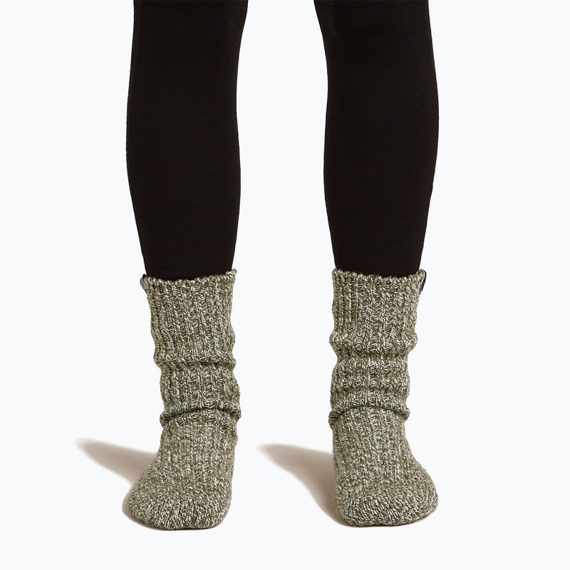 Skisocken Icebreaker Merino Ski Lodge Crew loden/lichen/chalk 6