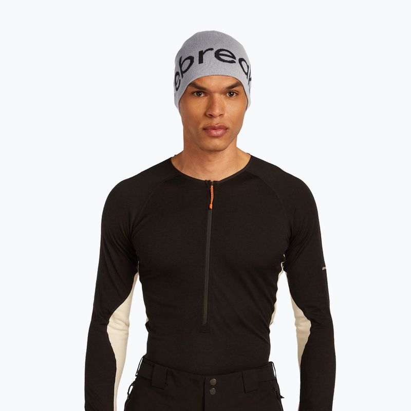 Wintermütze icebreaker Merino Icebreaker Beanie alloy/black 2