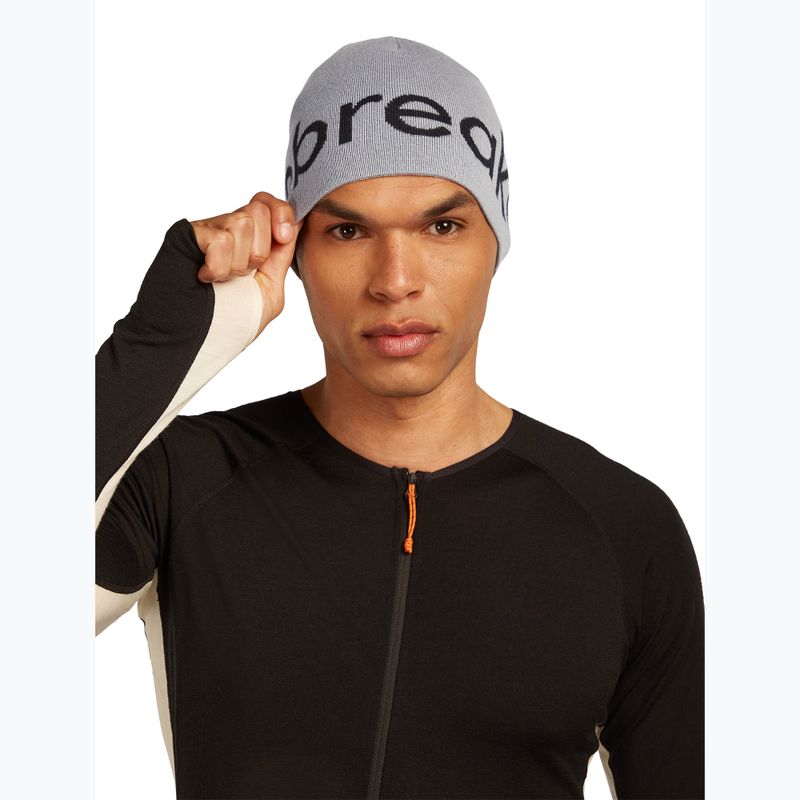 Wintermütze icebreaker Merino Icebreaker Beanie alloy/black 4