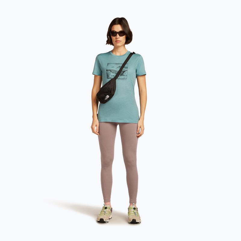 Shirt Damen icebreaker Merino 150 Tech Lite Terrain hydro 4