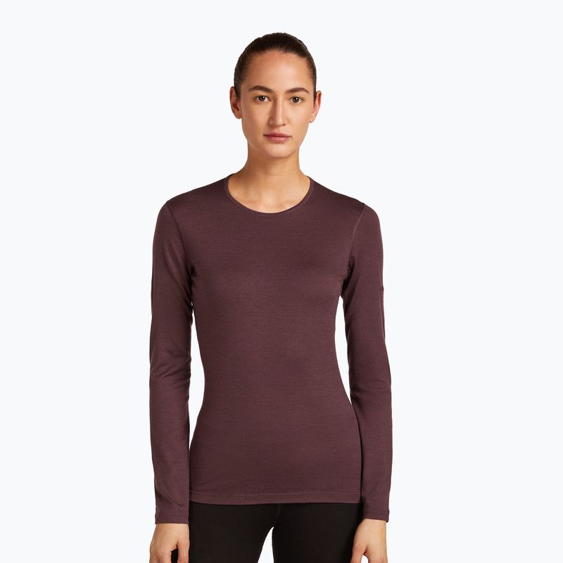 Icebreaker Damen Thermo-Longsleeve 200 Oasis Crewe java