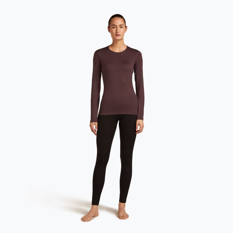 Icebreaker Damen Thermo-Longsleeve 200 Oasis Crewe java 2