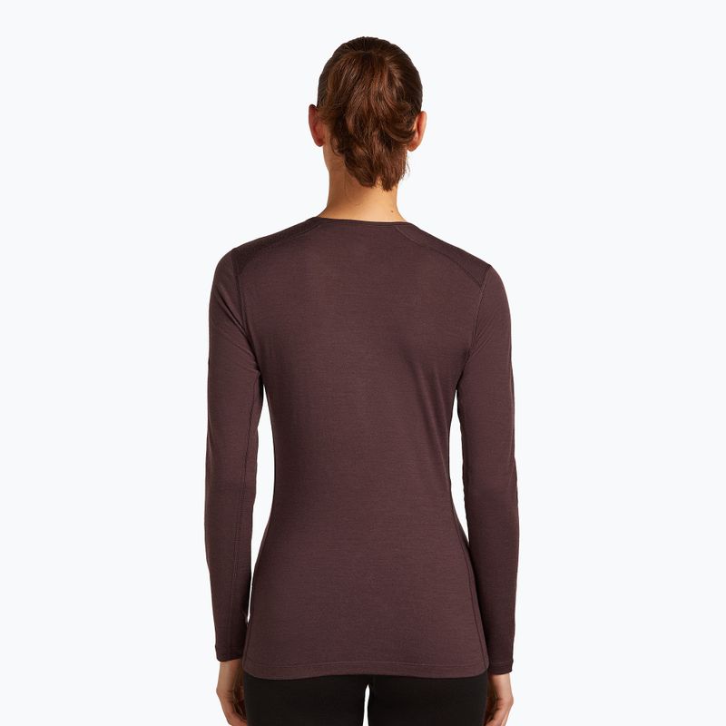 Icebreaker Damen Thermo-Longsleeve 200 Oasis Crewe java 3