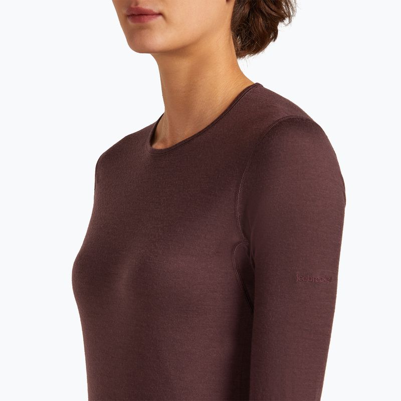 Icebreaker Damen Thermo-Longsleeve 200 Oasis Crewe java 4