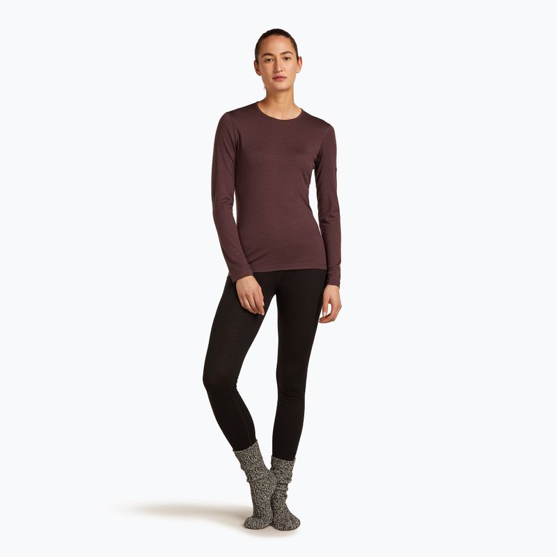 Icebreaker Damen Thermo-Longsleeve 200 Oasis Crewe java 5
