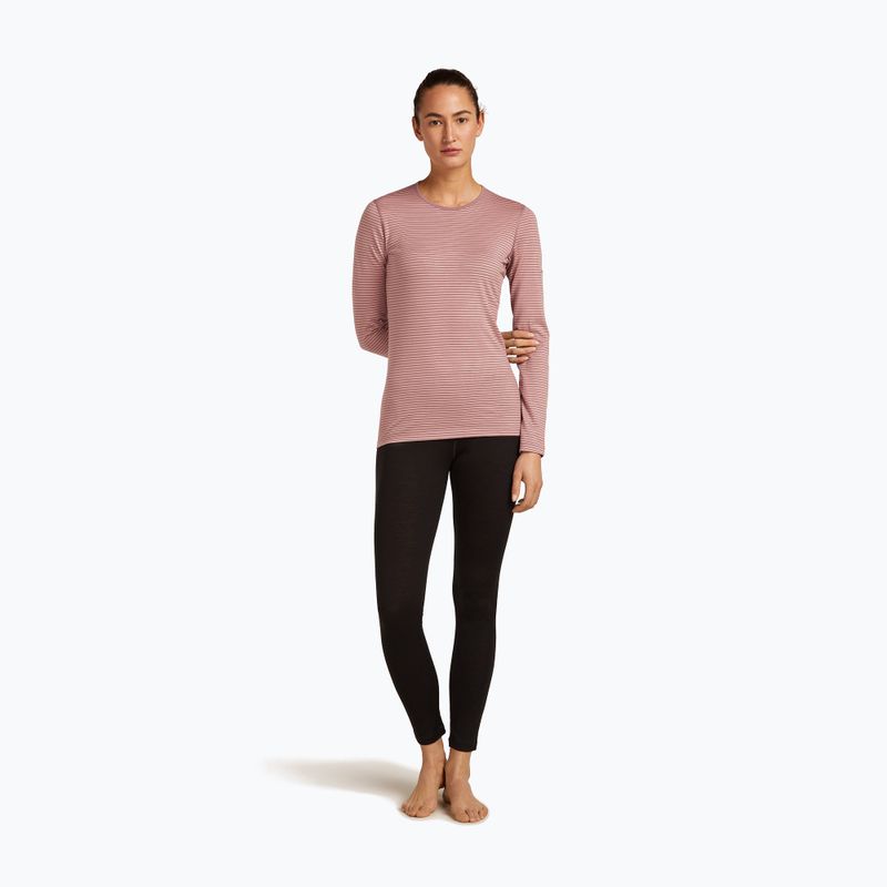 Icebreaker Damen Thermo-Longsleeve 200 Oasis Crewe summit/blush/s 2