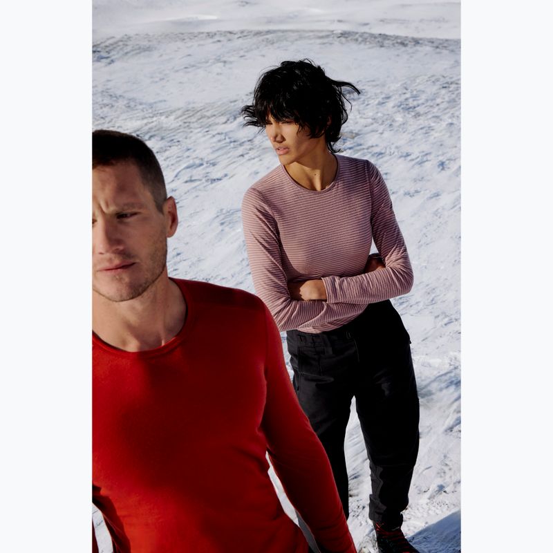 Icebreaker Damen Thermo-Longsleeve 200 Oasis Crewe summit/blush/s 11