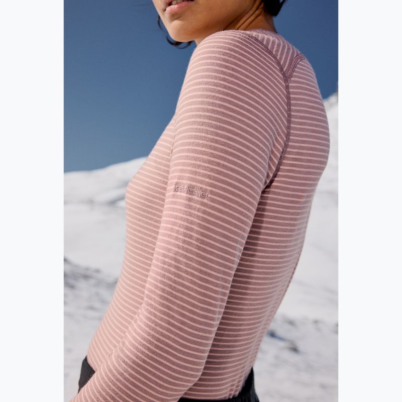 Icebreaker Damen Thermo-Longsleeve 200 Oasis Crewe summit/blush/s 14
