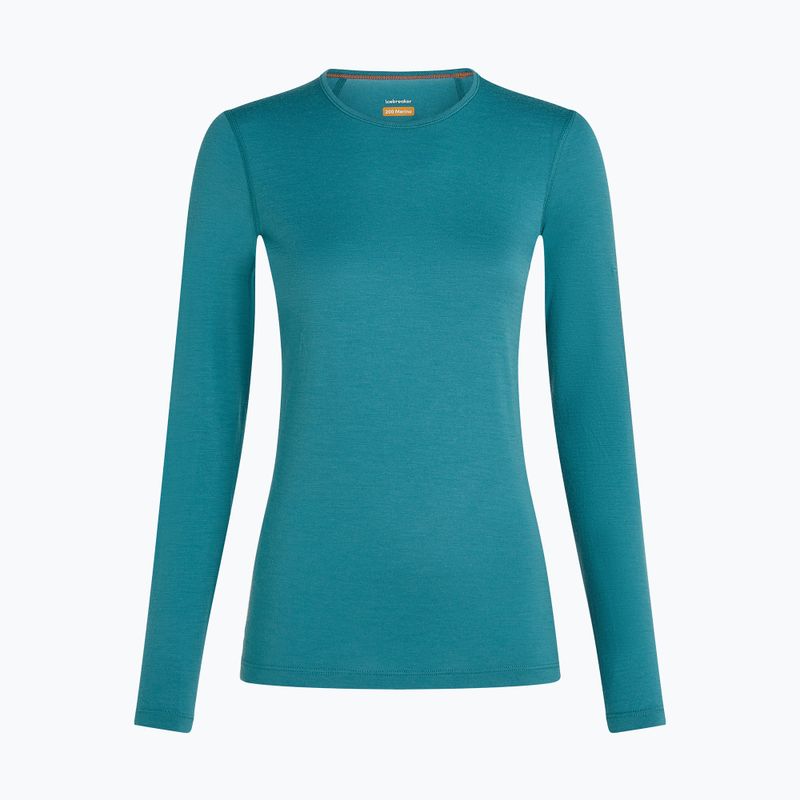 Icebreaker Damen Thermo-Langarmshirt 200 Oasis Crewe topaz 7