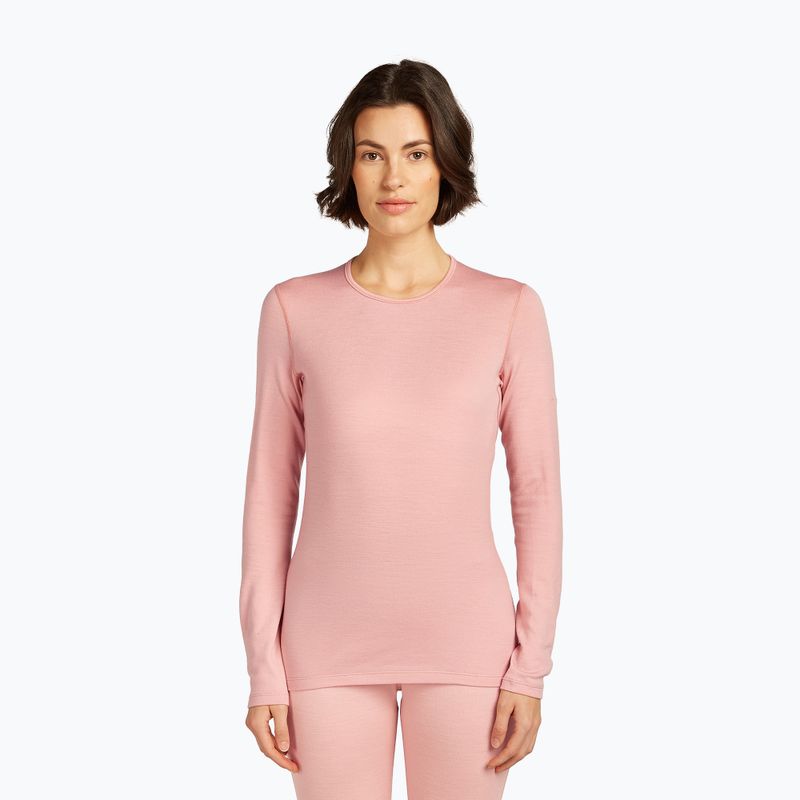 Thermo-Longsleeve Damen icebreaker 260 Tech Crewe blush