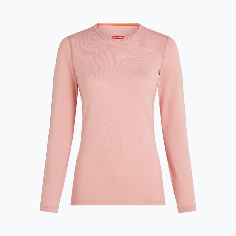 Thermo-Longsleeve Damen icebreaker 260 Tech Crewe blush 6