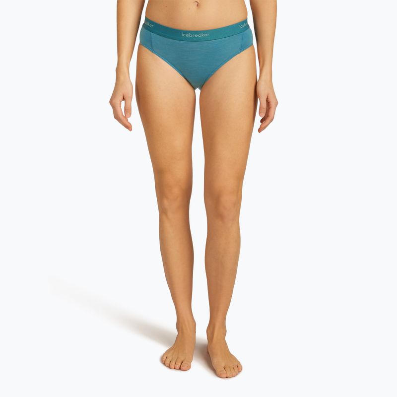 Icebreaker Damen-Thermo-Slip Merino 125 Cool-Lite Sprite Hipster topaz 2