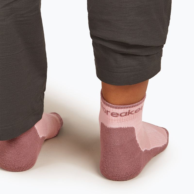 Socken Damen icebreaker Merino Hike+ Light Mini blush/summit 5