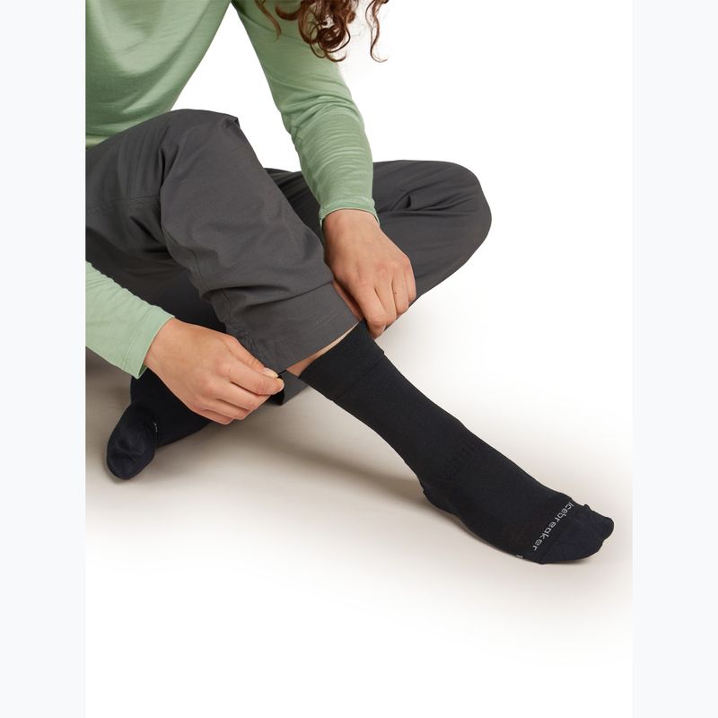 Socken Damen icebreaker Merino Hike+ Liner Crew black 4