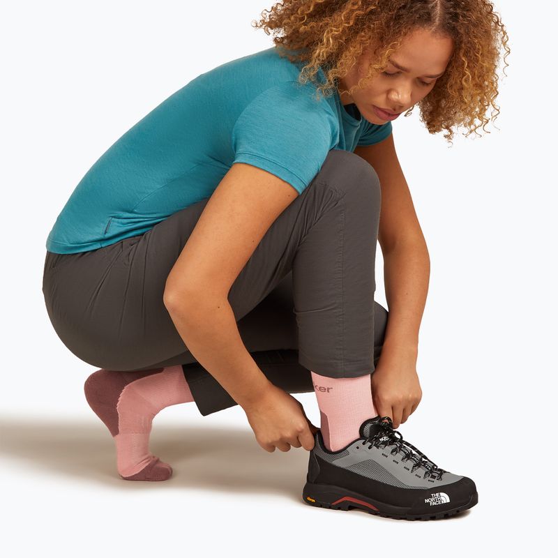 Icebreaker Damen-Socken Merino Hike+ Light Crew blush/summit 6