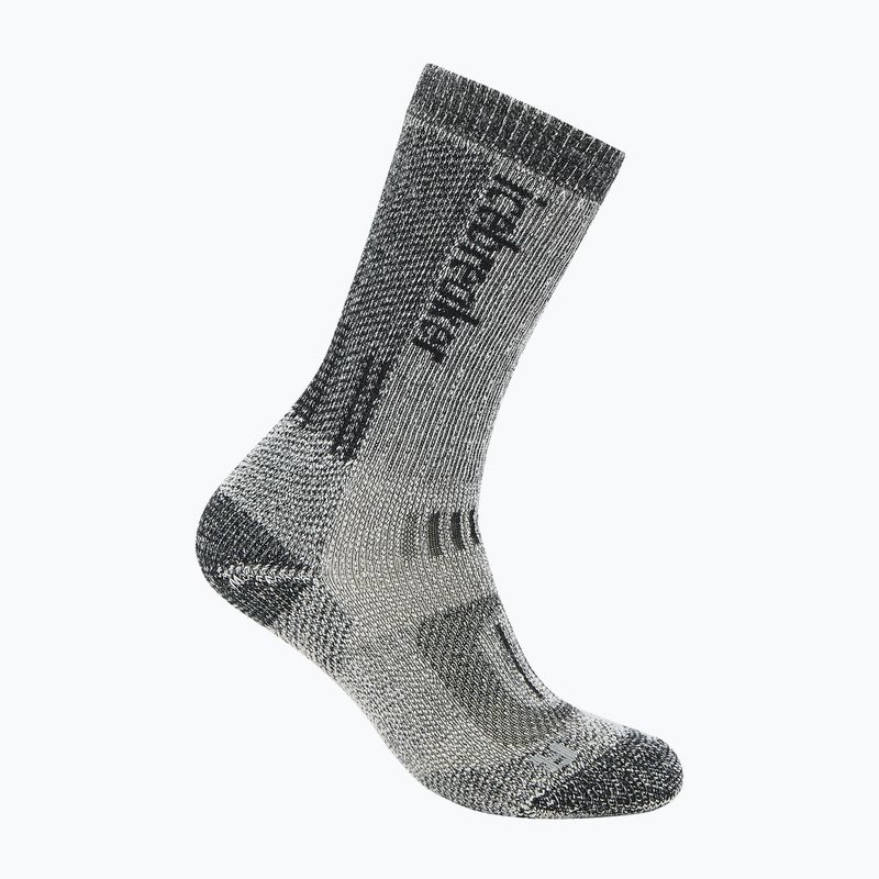 Damensocken Icebreaker Merino Hike+ Mountaineer Mid Calf jet heather/black 2