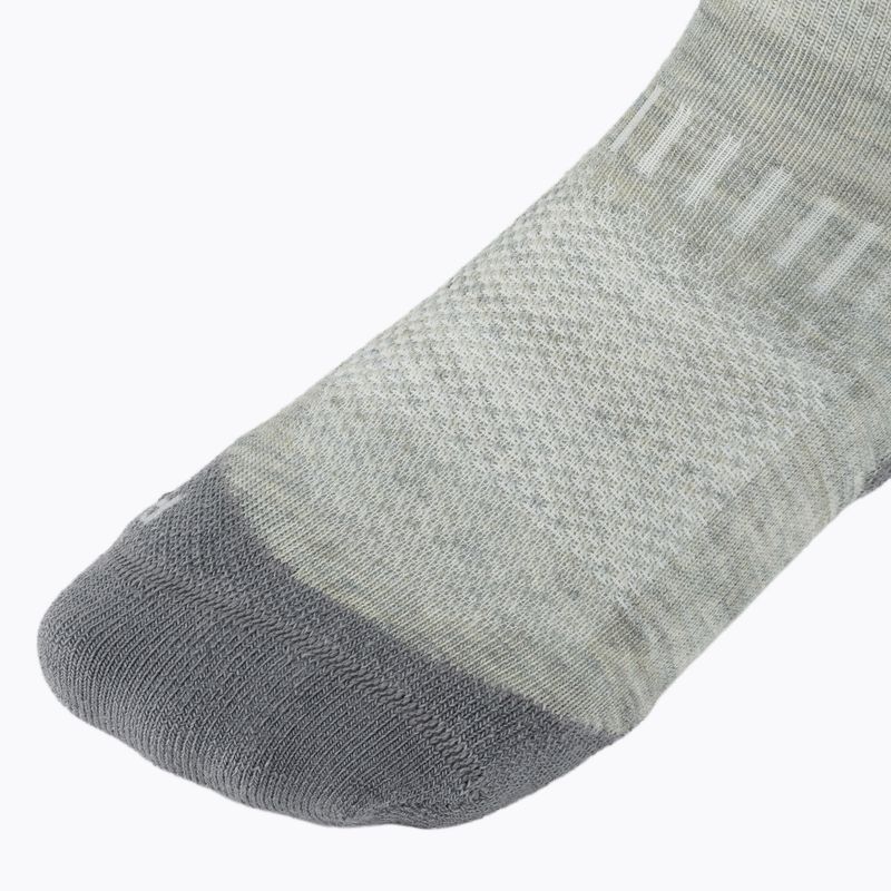 Damen Socken icebreaker Merino Hike+ Light Crew 2 pairs blizzar hthr/alloy 4