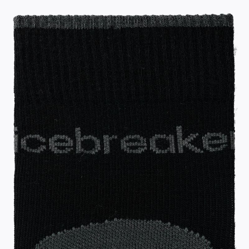 Herrensocken icebreaker Merino Hike+ Light Crew 2 pairs black/obsidian 3