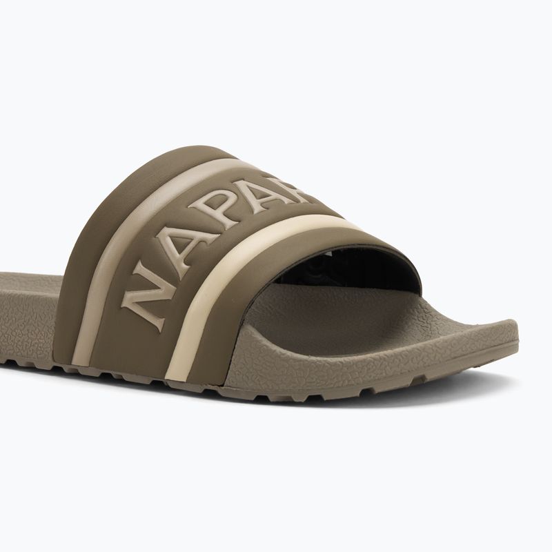 Napapijri Herren Flip-Flops NP0A4IQV dunkel oliv 2 7