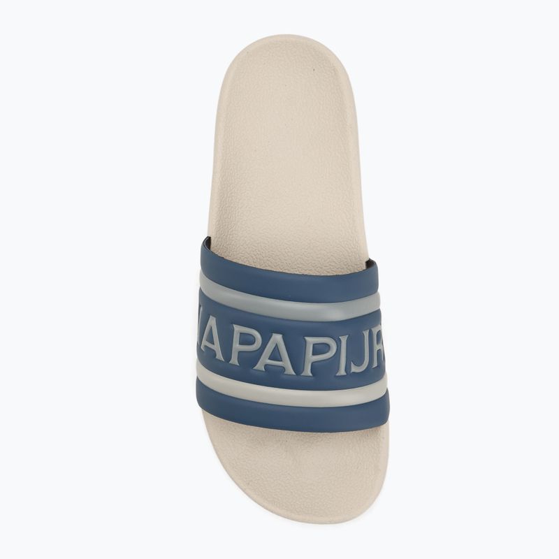 Napapijri Herren Flip-Flops NP0A4IQV weiß/navy 5
