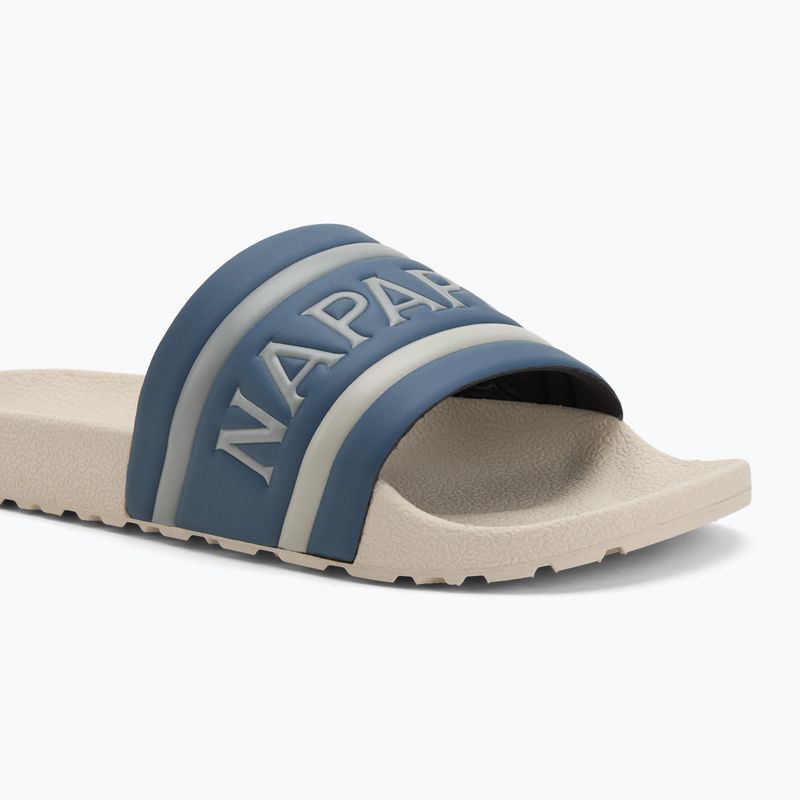 Napapijri Herren Flip-Flops NP0A4IQV weiß/navy 7