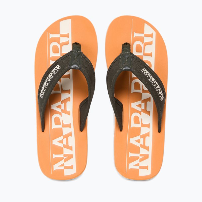 Herren Napapijri NP0A4IQU apricoat flip flops 6