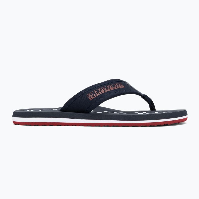 Herren Napapijri NP0A4IQU blau marine Flip Flops 2