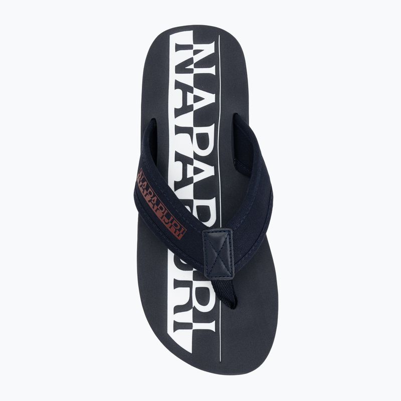 Herren Napapijri NP0A4IQU blau marine Flip Flops 5