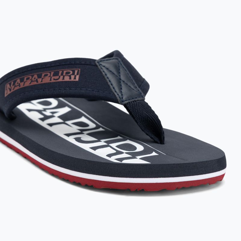 Herren Napapijri NP0A4IQU blau marine Flip Flops 7