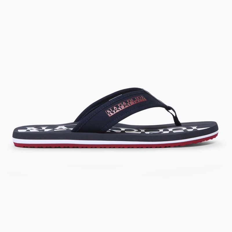 Herren Napapijri NP0A4IQU blau marine Flip Flops 8